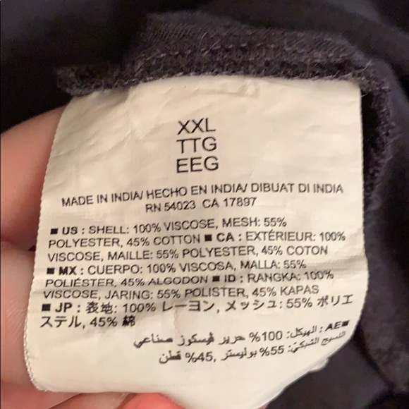 Old Navy XXL Baby Doll Lacey blouse - Picture 4 of 7